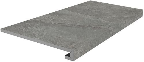 Ступень SG850890R\GCF клееная Риальто серый тёмный матовый 33x80x0,9, Kerama Marazzi (Керама Марацци)