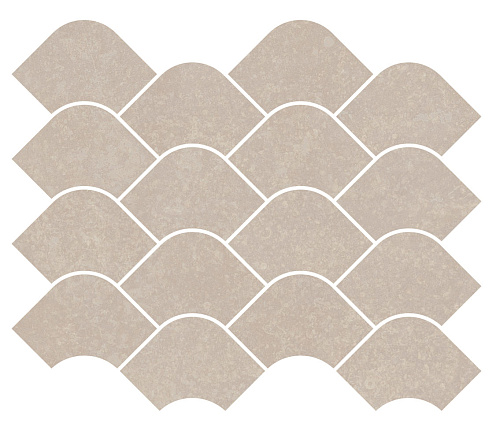 Декор KMD2HID003BR Касабланка наборный бежевый светлый матовый обрезной 30x25x0,9, Kerama Marazzi (Керама Марацци)