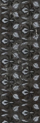 Плитка KM3090B0150R Тубкаль чёрный глянцевый обрезной 30x89,5x0,9, Kerama Marazzi (Керама Марацци)