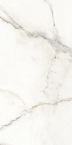 Керамогранит A17121 Futura (Футура) тонкий Gold Venice полированный белый ректификат 60х120, Cersanit