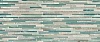 10300000181 Capri turquoise decor 01 глянцевый декор 25х60, Gracia Ceramica