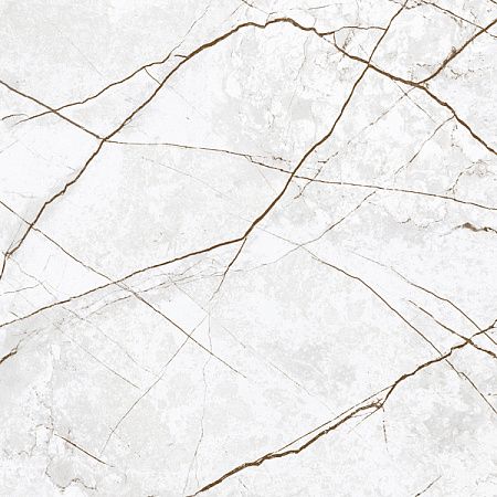 Керамогранит Granite Sandra (Сандра) белый легкое лаппатирование LLR 59,9х59,9, Idalgo (Идальго)