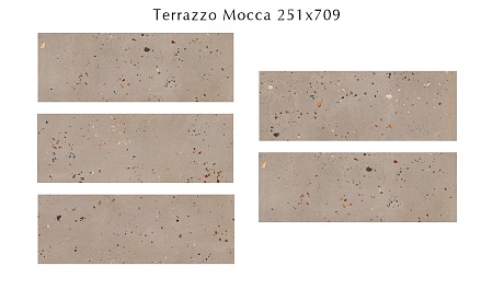 507571101 Terrazzo (Террáццо) Mocca плитка для стен 25,1х70,9, Eletto (Azori)