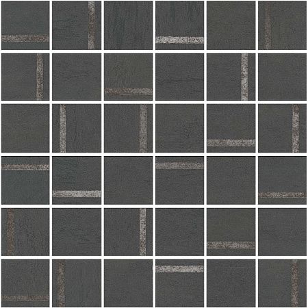 Декор SG640520\MM Гварди 2 мозаичный антрацит матовый обрезной 30x30x0,9, Kerama Marazzi (Керама Марацци)
