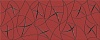 587072002 Vela (Вела) Carmin Stella красный декор 20,1х50,5, Azori