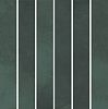 Декор KMD2MSM005BN Фес мозаичный зелёный тёмный глянцевый 15x15x0,77, Kerama Marazzi (Керама Марацци)