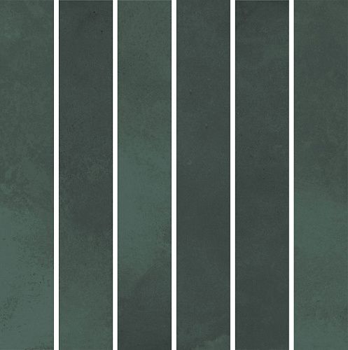 Декор KMD2MSM005BN Фес мозаичный зелёный тёмный глянцевый 15x15x0,77, Kerama Marazzi (Керама Марацци)