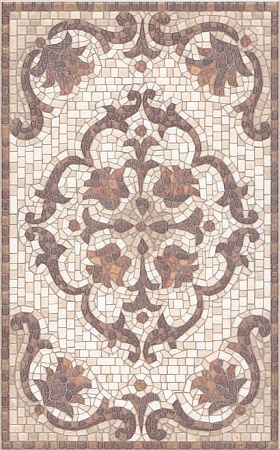 HGD\A231\6000L Пантеон лаппатированный декор 25х40, Керама Марацци