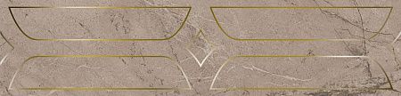 Бордюр KMB3STA010BR Ифран бежевый светлый глянцевый обрезной 60x14,5x0,9, Kerama Marazzi (Керама Марацци)