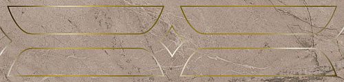 Бордюр KMB3STA010BR Ифран бежевый светлый глянцевый обрезной 60x14,5x0,9, Kerama Marazzi (Керама Марацци)