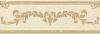 10200000090 Visconti beige border 03 глянцевый бордюр 8,5х25, Gracia Ceramica