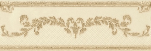 10200000090 Visconti beige border 03 глянцевый бордюр 8,5х25, Gracia Ceramica
