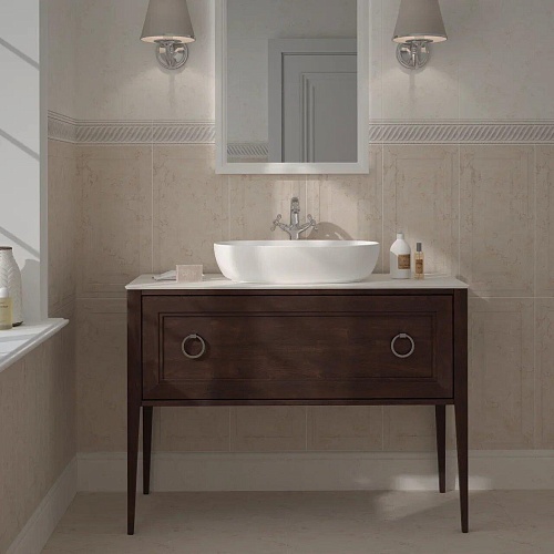 PLR.wb.60 Раковина PLAZA накладная 60, белая глянцевая , Kerama Marazzi