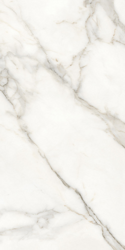 Керамогранит A17121 Futura (Футура) тонкий Gold Venice полированный белый ректификат 60х120, Cersanit