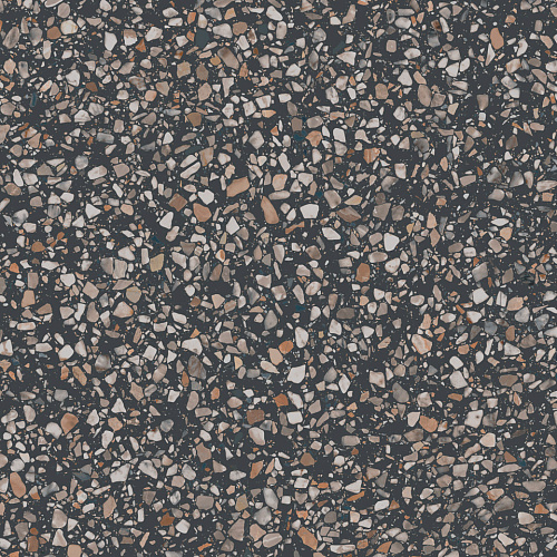Керамогранит KM6060G0021R Бричиола чёрный матовый обрезной 60x60x0,9, Kerama Marazzi (Керама Марацци)