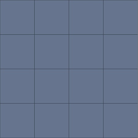 Фальш-квадрат плитка-модуль синий (012) 60*60, Keramark (Керамарк)