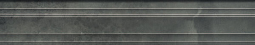 Бордюр BLF004R Багет Джардини серый темный глянцевый 40x7,3x2,7, Kerama Marazzi (Керама Марацци)