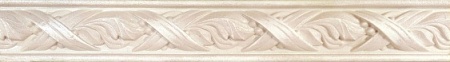 10213001165 Classic beige border 01 матовый бордюр 25х3,5, Gracia Ceramica