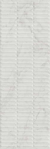 Плитка KM3090B0160R Тубкаль белый глянцевый структура обрезной 30x89,5x1,05, Kerama Marazzi (Керама Марацци)