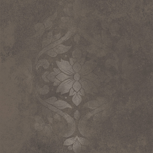 Керамогранит KM4040G0081N Хадду коричневый матовый декорированный 40,2x40,2x0,8, Kerama Marazzi (Керама Марацци)