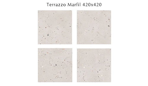 507563001 Terrazzo (Террáццо) Marfil плитка для пола 42х42, Eletto (Azori)