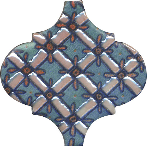 Панно KMP3STA010M6X Арабески Марокко 1 (из 6 частей 6,5x6,5) 10x25x6,9, Kerama Marazzi (Керама Марацци)