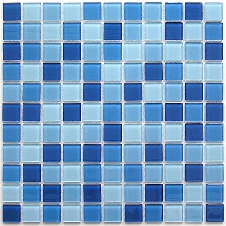 Navy blue мозаика стеклянная 30х30 , Bonaparte (Бонапарт)
