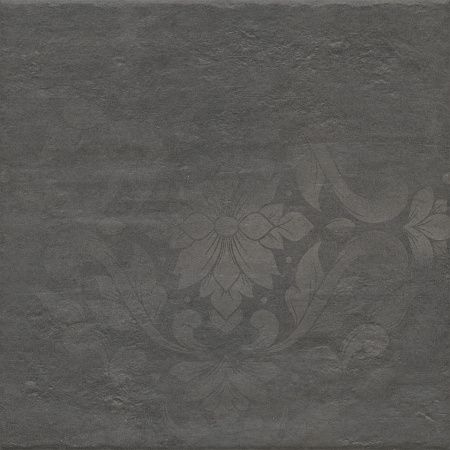 Керамогранит KM4040G0091N Хадду серый тёмный матовый декорированный 40,2x40,2x0,8, Kerama Marazzi (Керама Марацци)