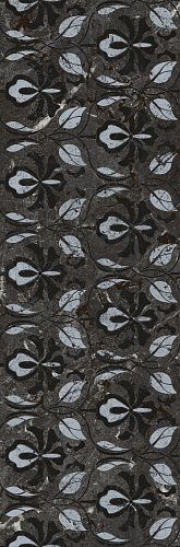 Плитка KM3090B0150R Тубкаль чёрный глянцевый обрезной 30x89,5x0,9, Kerama Marazzi (Керама Марацци)