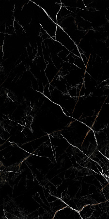 A17442 Nero (Неро) черный полированный HG ректификат керамогранит 60х120, Cersanit