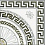 352501 Цезарь (Caesar) матовый декор д/пола 33х33, Pieza ROSA