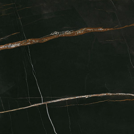 Керамогранит Granite Lusso Nero (Люссо) неро легкое лаппатирование LLR 59,9х59,9, Idalgo (Идальго)