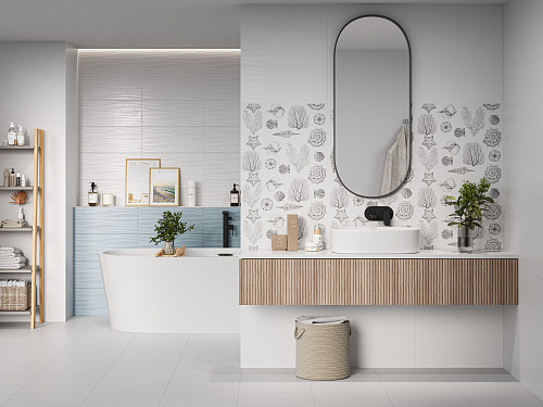 Aqua (Аква) 25х60, Gracia Ceramica