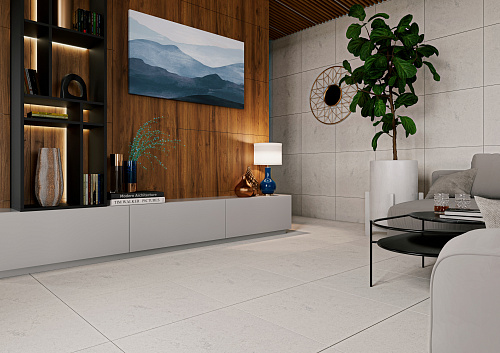 Керамогранит E-5015 Gold Sand (Голд Сэнд) белый матовый 60х60, Dako (Дако)