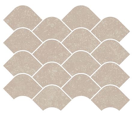 Декор KMD2HID003BR Касабланка наборный бежевый светлый матовый обрезной 30x25x0,9, Kerama Marazzi (Керама Марацци)