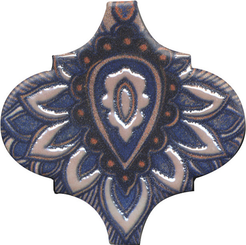 Панно KMP3STA011M6X Арабески Марокко 2 (из 6 частей 6,5x6,5) 10x25x6,9, Kerama Marazzi (Керама Марацци)