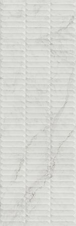 Плитка KM3090B0160R Тубкаль белый глянцевый структура обрезной 30x89,5x1,05, Kerama Marazzi (Керама Марацци)