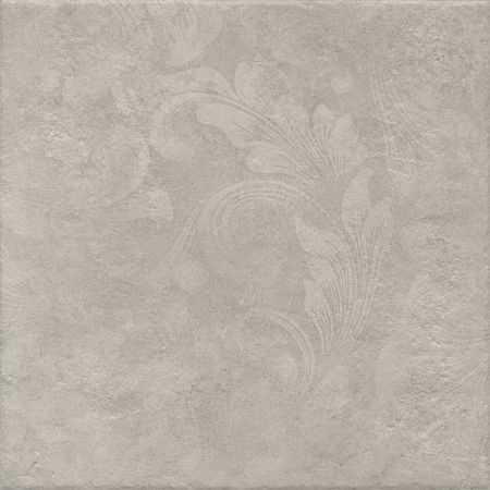 Керамогранит KM4040G0061N Хадду серый светлый матовый декорированный 40,2x40,2x0,8, Kerama Marazzi (Керама Марацци)