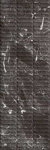 Плитка KM3090B0170R Тубкаль чёрный глянцевый структура обрезной 30x89,5x1,05, Kerama Marazzi (Керама Марацци)