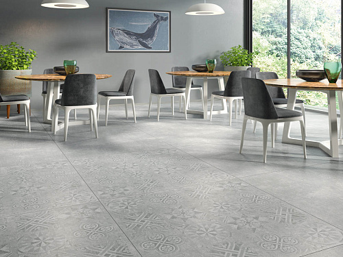 Керамогранит Granite Stone Cement (Цемент) классик структурный 120х59,9, Idalgo (Идальго)