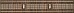 581221107 Оригами Мокка-Прагматика коричневый бордюр 27,8х5, Azori