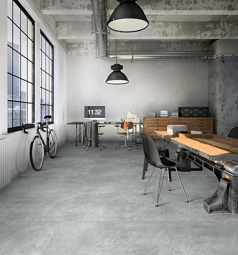 Керамогранит Гранитея G003 ArtBeton (Артбетон) Dark Grey рельеф 60х60х10