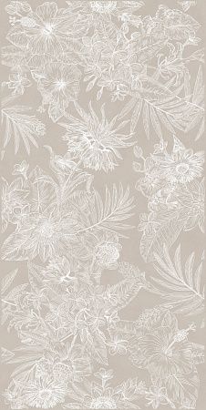 Декор KMD3STA055BR Таделакт серый светлый матовый обрезной 60x119,5x0,9, Kerama Marazzi (Керама Марацци)