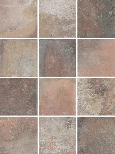 Керамогранит KM1010G0021N Спартель микс матовый 29,8х39,8 из 12 частей 9,8x9,8x0,7, Kerama Marazzi (Керама Марацци)