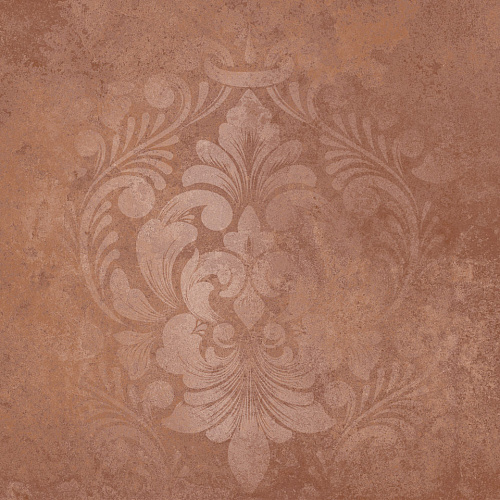 Керамогранит KM4040G0071N Хадду красный матовый декорированный 40,2x40,2x0,8, Kerama Marazzi (Керама Марацци)