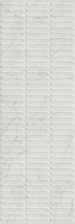 Плитка KM3090B0160R Тубкаль белый глянцевый структура обрезной 30x89,5x1,05, Kerama Marazzi (Керама Марацци)