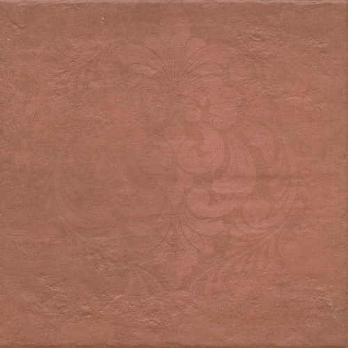 Керамогранит KM4040G0071N Хадду красный матовый декорированный 40,2x40,2x0,8, Kerama Marazzi (Керама Марацци)