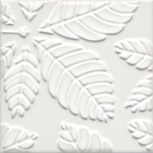 Декор KMD2SFB001BN Агдаль 1 белый матовый структура 15x15x0,9, Kerama Marazzi (Керама Марацци)