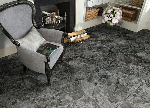 Керамогранит Гранитея G245 Kirety (Киреты) Black 60х60 полированный