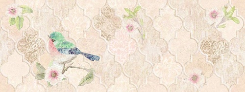 150863 Жардино (Zhardino) матовая плитка для стен 40х15, Pieza ROSA